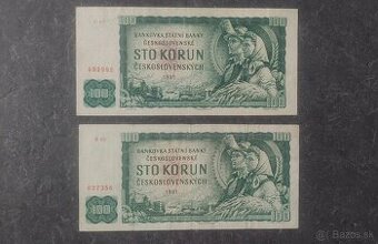 100 Kčs 1961