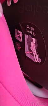 Cybex pallas m fix passion pink-purple