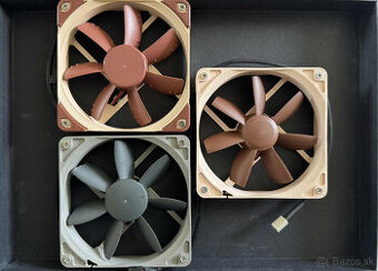 Ventilátory do PC - Noctua a Asus