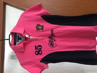 TOMMY HILFIGER originál fuksia damske tricko S