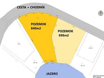 Stavebný pozemok pri jazere – HRUBÁ BORŠA, okr. SENEC