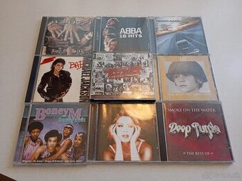cd ABBA,U-2,BONEY M,DEEP PURPLE,M.JACKSON,..