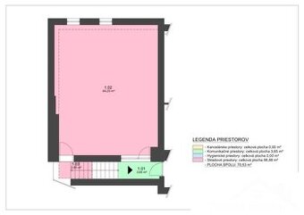 Prenájom priestorov v centre Zvolena - námestie SNP