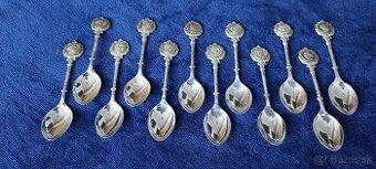 Investičné Striebro–zberateľská sada bohov Ríma-Londýn 1971