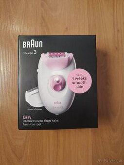 Braun Silk Epil 3 nový nerozbalený