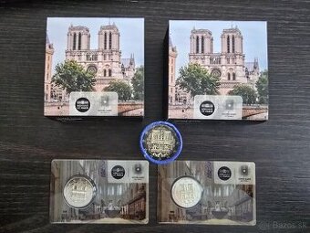 2€ euro, PROOF, BU, UNC FRANCUZSKO 2025 NOTRE-DAME PARIS