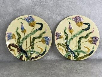 Kremnická kamenina Secesné taniere 32cm