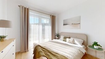 Kompletne zariadený 2 izbový byt v novostavbe, parkovanie