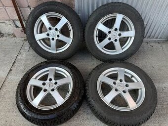 15" Elektrony 5x112 so zimnymi pneu 195/65 R15