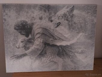 Ježiš chráni ovečku