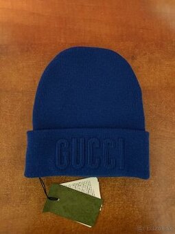 Autentická pánska Gucci čiapka s vystúpeným logom - 1