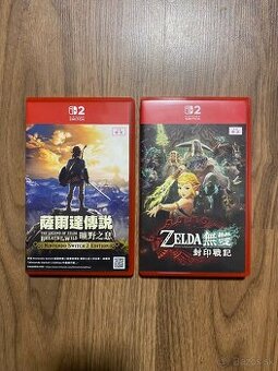 Hry Legend of Zelda Nintendo switch 2 edicia - 1