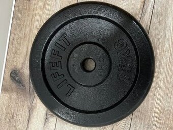 Pár liatinových kotúčov na činku – 2×15 kg