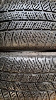 Predám 2ks jazdené zimné 205/55r16-91T Barum