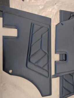 Škoda Garde, Rapid - zadné tapacíre