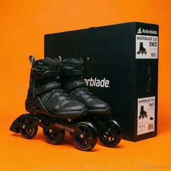 Korčule Rollerblade MACROBLADE 110 3WD - 280, black/lime