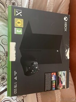 XBOX Serries X + ovladač + hra