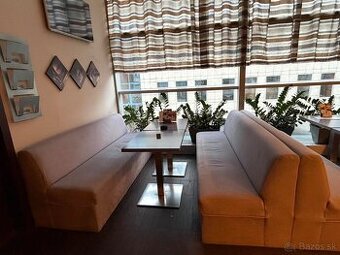 Sedačky šedé - prečalúnené