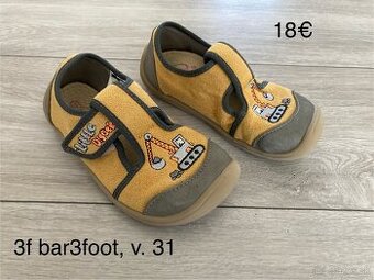 Papučky / sandále 3f barefoot (bar3foot), v. 31