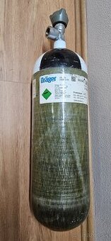 Tlaková fľaša PcP Dräger- 6 l, carbon kompozit,