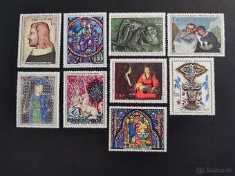 FRANCÚZSKO X. poštové známky