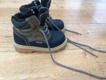 Koženné detské topánky