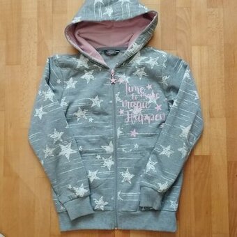 2x mikina velk.140/146