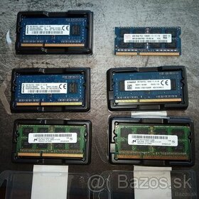 pamate DDR3 8GB, 4GB a 2GB a DDR2 - 2GB
