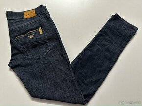 Dámske,kvalitné džínsy Giorgio ARMANI - veľkosť 32/32 - 1