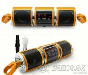 Rádio na moto MP3 usb bluetooth 12v