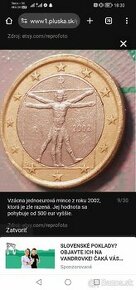 1 eurova minca Taliansko 2002