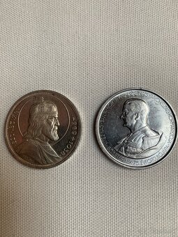 5 Pengö 1938 a 5 Pengö 1943.