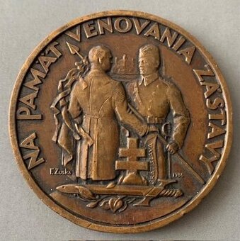 Stará Bratislavská vojenská medaila 1936