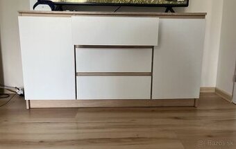 Komoda Shine 2D3S sonoma/biely