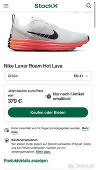 Predam Nike Lunar hot lava