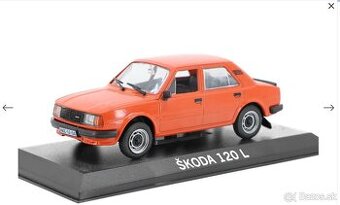 Predám zberatelský model auta Škoda 120L 1:43 - DeAgostini
