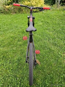 Horský celoodpružený bicykel - Rockrider ST 530 S 27,5 - s d