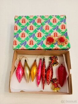 Retro vianočné ozdoby