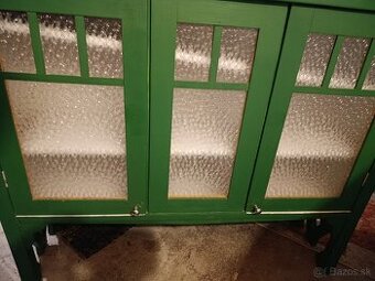 Starožitný sekretár dvojdielny.