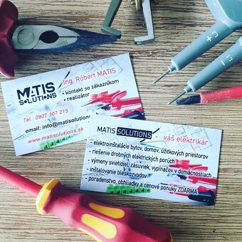 MATISOLUTIONS - váš elektrikár