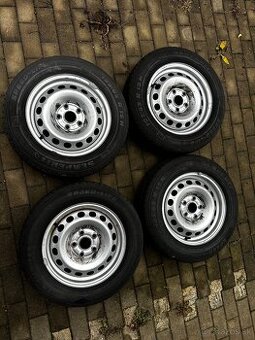 Predám disky 5x112 + letne pneu semperit 195/65 R15