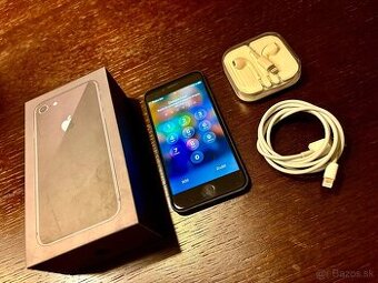 iPhone 8, 64gb, 100% baterka