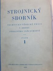 Strojnický sborník 1952 - 1