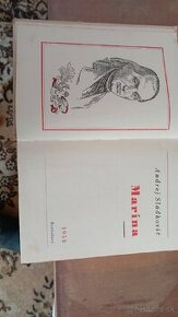 Kniha Marína z roku 1953 - 1