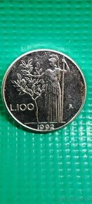 Moneta ITALIA Repubblica  100 lire piccole