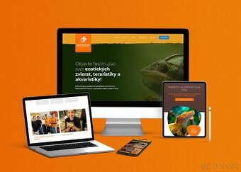 Moderný web/e-shop na mieru riešenie pre malé/stredné firmy