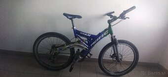 Predám horsky bicykel Titan pcific 26" kolesa.radenie 3x7,