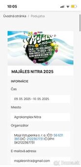 Majáles Nitra sobota