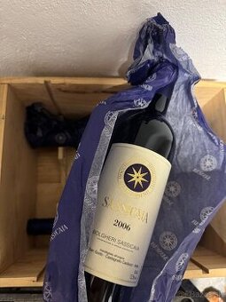 Sassicaia Bolgheri vína