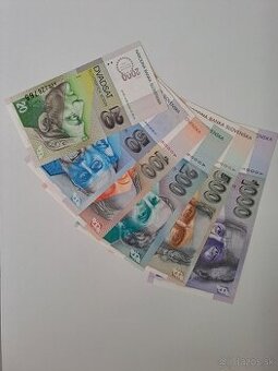 - Nová cena - Slovenské bankovky - Edícia "Milenium 2000"